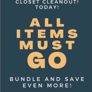 Closet clean out!!!!